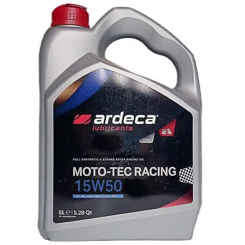Масло для мотоцикла Ardeca Moto-Tec Racing 15W50 (5 л)
